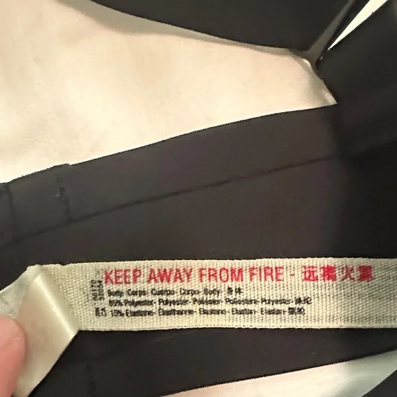 Free People Erin Scuba bralette S Black - Picture 5 of 8